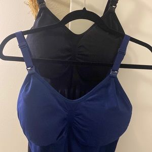 2Pack New iLoveSIA women’s Breastfeeding Tank Top Cami shirts